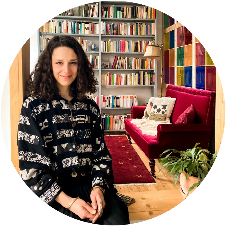 Elisa Rosa Quarta in her consulting room